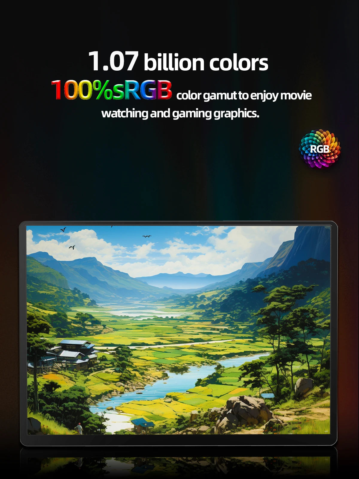 14" 2160*1440 2K Portable Monitor | 15:10 Productivity Matrix
