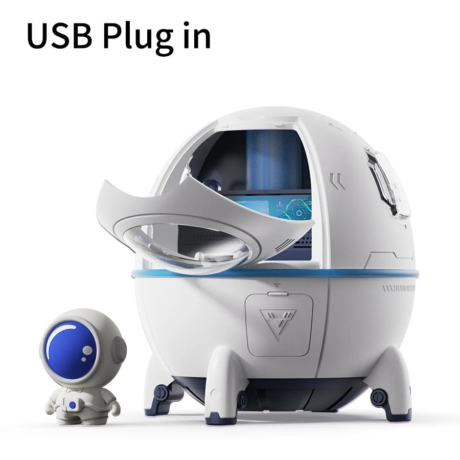 Space Capsule Air Humidifier Aromatherapy Water Diffuser