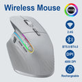 Command Center: Tri-Mode Ergonomic Mouse | Pixart Optical Sensor