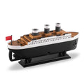 Vintage Vessel: Retro Ship Aroma Diffuser | Luxury Jellyfish Mist Hub