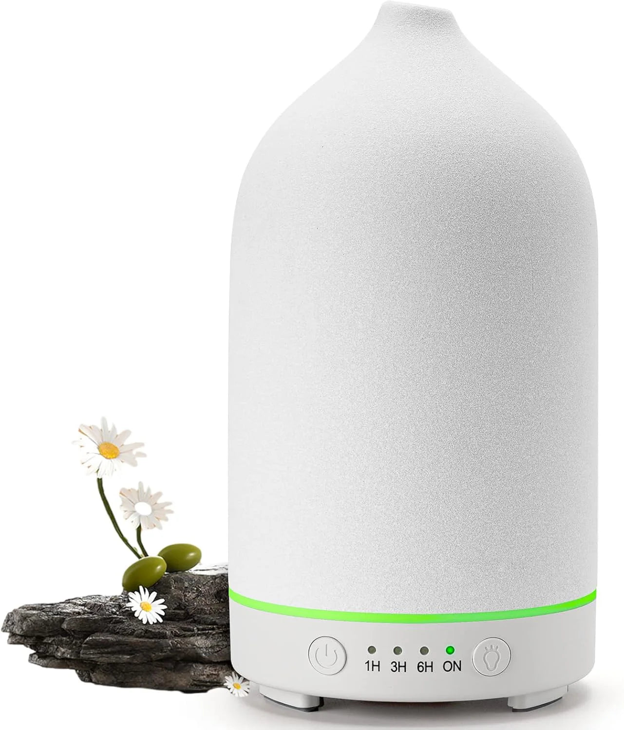 Ceramic Air Humidifier Aroma Diffuser Aromatherapy | Cool Mist Ultrasonic