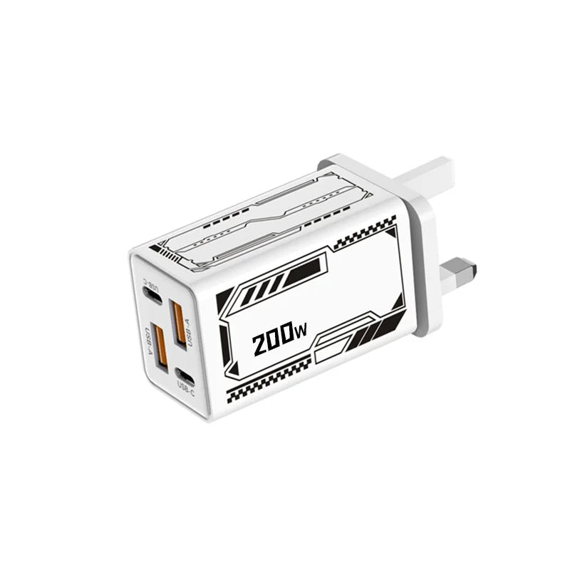 200W GaN Multi-Port Charging Hub