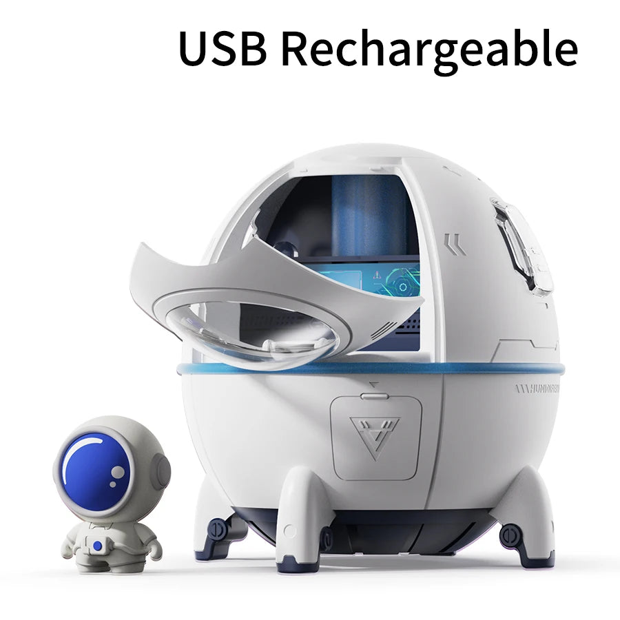 Space Capsule Air Humidifier Aromatherapy Water Diffuser