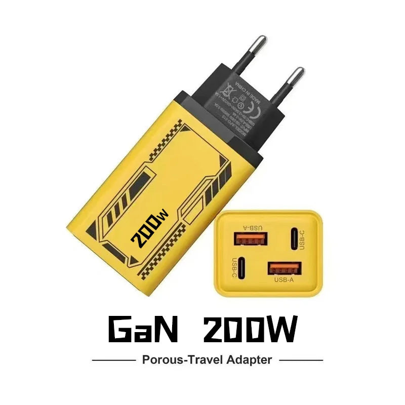 200W GaN Multi-Port Charging Hub