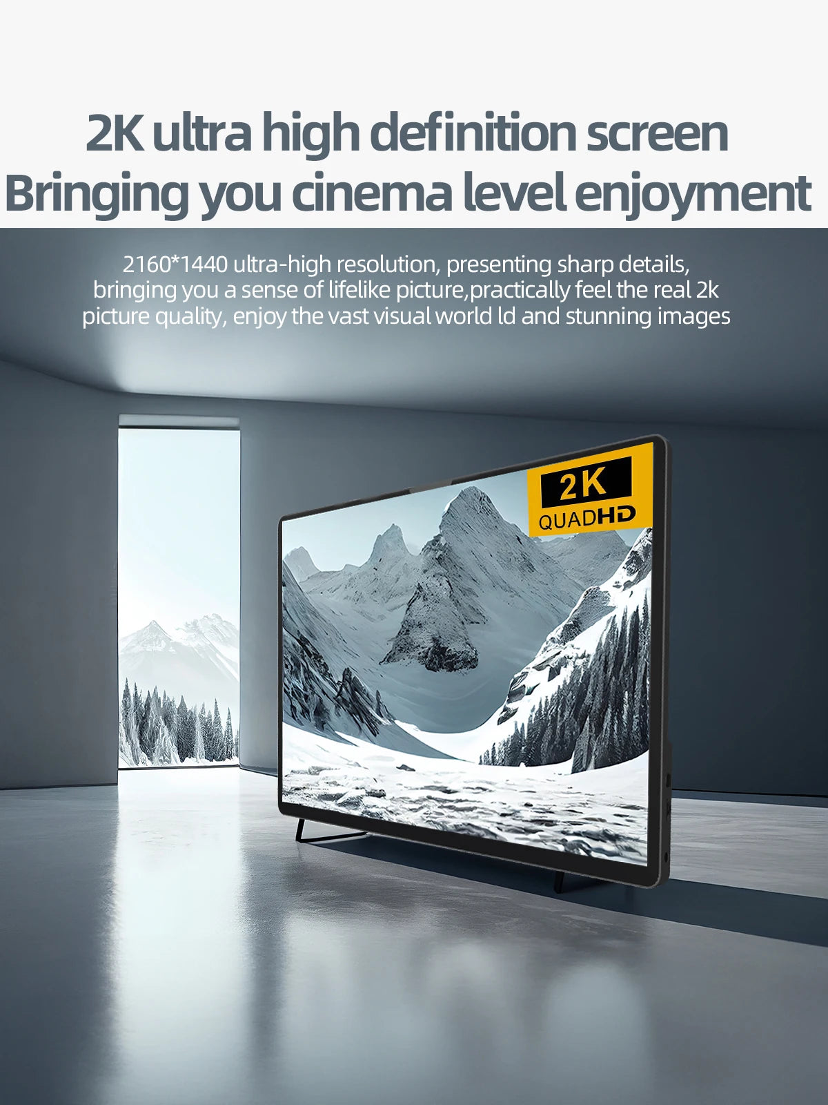14" 2160*1440 2K Portable Monitor | 15:10 Productivity Matrix