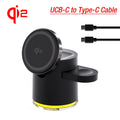 4 in 1 Foldable Fast Charging Station Qi2 Wireless Charger